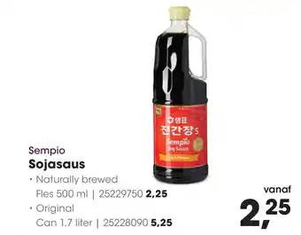 HANOS Sempio Sojasaus aanbieding