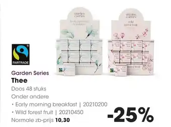 HANOS Garden Series Thee aanbieding