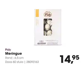 HANOS Pidy Meringue aanbieding