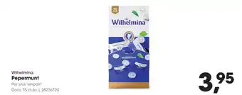 HANOS Wilhelmina Pepermunt aanbieding