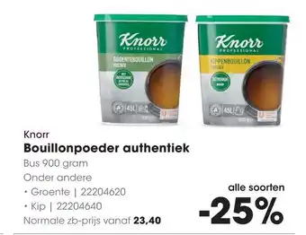HANOS Knorr Bouillonpoeder authentiek aanbieding