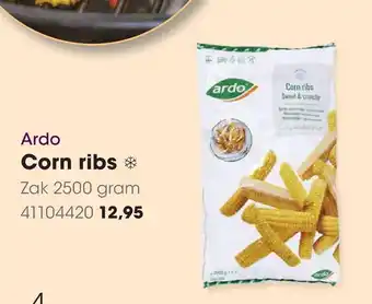 HANOS Ardo Corn ribs aanbieding