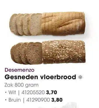 HANOS Desemenzo Gesneden vloerbrood aanbieding