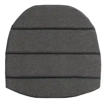 Leen Bakker Zitkussen voor kuipstoel - antraciet - 2x42x36 cm - Leen Bakker aanbieding