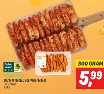 Dekamarkt SCHARREL KIPWINGS aanbieding