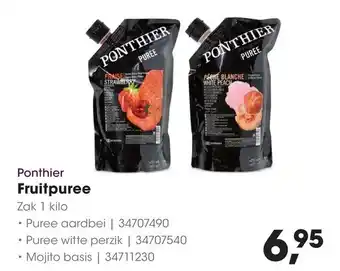 HANOS Ponthier Fruitpuree aanbieding
