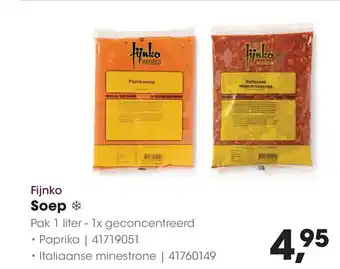 HANOS Fijnko Soep aanbieding