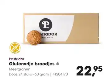 HANOS Pastridor Glutenvrije broodjes aanbieding