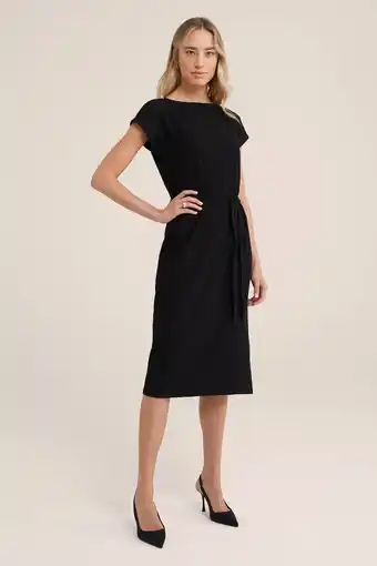 Wehkamp WE Fashion jurk zwart aanbieding