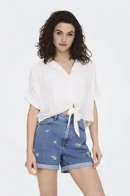 Wehkamp ONLY blouse ONLPAULA wit aanbieding