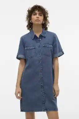Wehkamp VERO MODA spijkerjurk VMJENNIE medium blue denim aanbieding