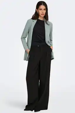 Wehkamp JDY JDYGEGGO rechtvallende blazer mintgroen aanbieding