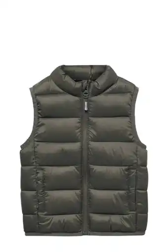 Wehkamp Mango Kids bodywarmer kaki aanbieding