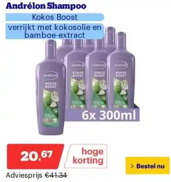 Bol.com Andrélon Shampoo aanbieding