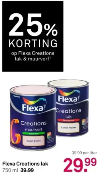 Karwei Flexa Creations lak 750ml aanbieding