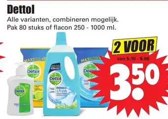 Dirk Dettol aanbieding