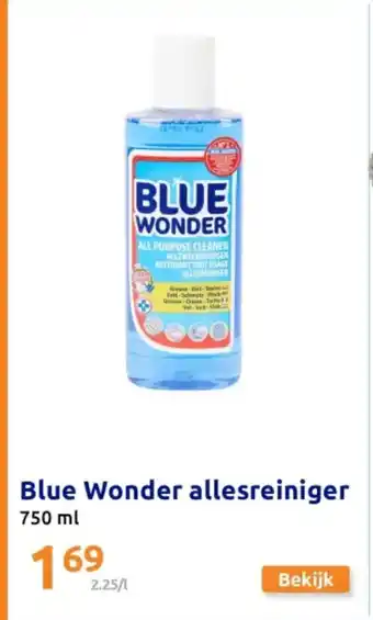 Action Blue Wonder allesreiniger aanbieding