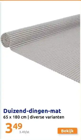 Action Duizend dingen mat aanbieding