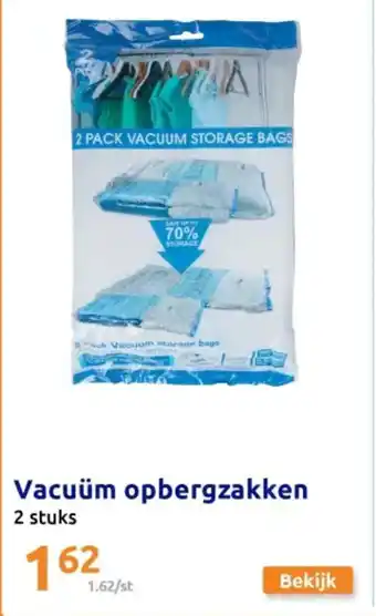 Action Vacuüm opbergzakken aanbieding