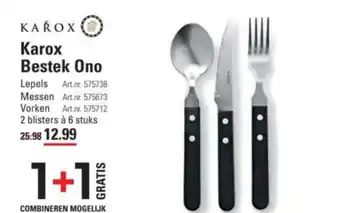 Sligro Karox Bestek Ono aanbieding