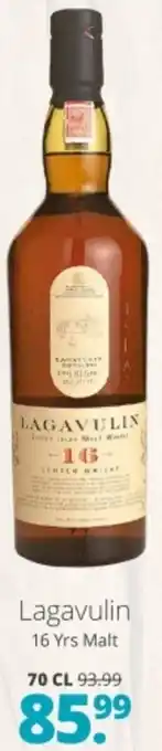 Mitra Lagavulin 16 Yrs Malt 70 cl aanbieding