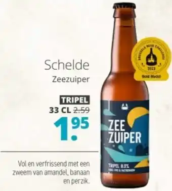 Mitra Schelde Zeezuiper, 33 cl aanbieding