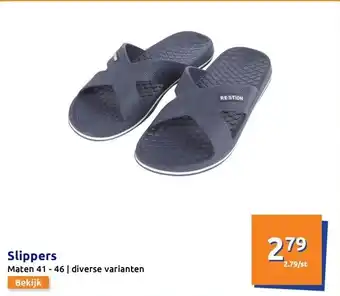 Action Slippers aanbieding