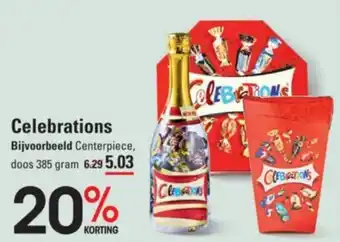 Sligro Celebrations doos 385 gram aanbieding