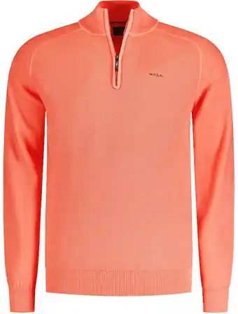 Suitable NZA Half Zip Trui Kairaki Red Cider aanbieding