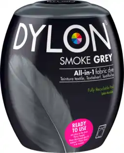 De Online Drogist Dylon Smoke Grey All-in-1 Textielverf aanbieding