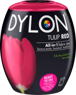 De Online Drogist Dylon Tulip Red All-in-1 Textielverf aanbieding