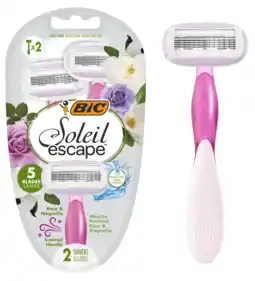 De Online Drogist Bic Soleil Escape Rose Magnolia Scheermesjes aanbieding