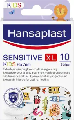 De Online Drogist Hansaplast Pleisters Kids Sensitive XL aanbieding