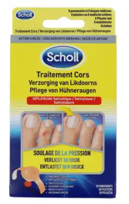 De Online Drogist Scholl Likdoorn Verwijderpleister aanbieding