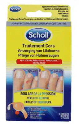 De Online Drogist Scholl Likdoorn Verwijderpleister aanbieding