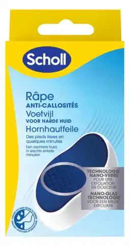 De Online Drogist Scholl Voetvijl Voor Harde Huid aanbieding