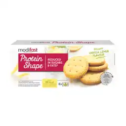 De Online Drogist Modifast Protein Shape Biscuits Vanilla & Lemon aanbieding