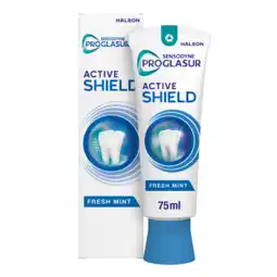 De Online Drogist Sensodyne Proglasur Actieve Shield Fresh Mint Tandpasta aanbieding