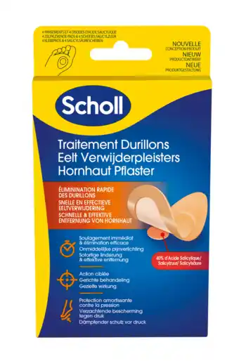 De Online Drogist Scholl Eelt Verwijderpleisters aanbieding