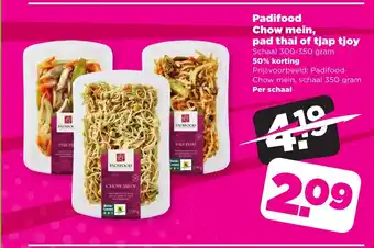 PLUS Padifood Chow mein, pad thai of tjap tjoy aanbieding