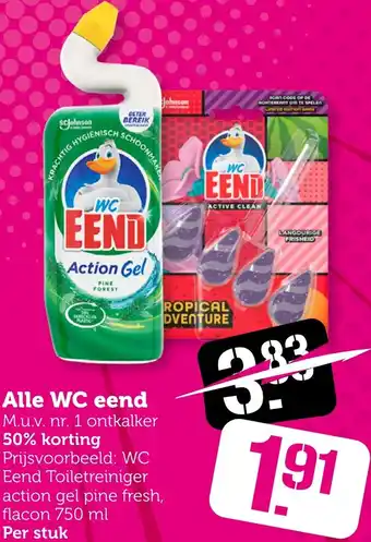 Coop Alle WC eend 750ml aanbieding