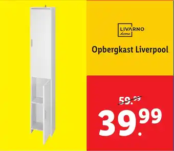 Lidl LIVARNO home Opbergkast Liverpool aanbieding