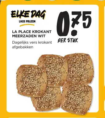 Jumbo LA PLACE KROKANT MEERZADEN WIT aanbieding