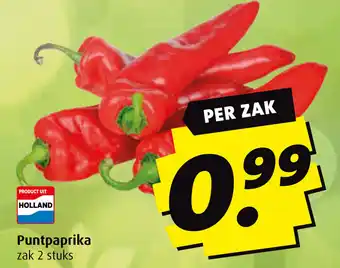 Boni Puntpaprika  2 stuks aanbieding