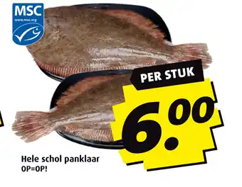 Boni Hele schol panklaar aanbieding