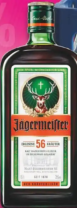 Edeka DE Jägermeister Kräuterlikör aanbieding