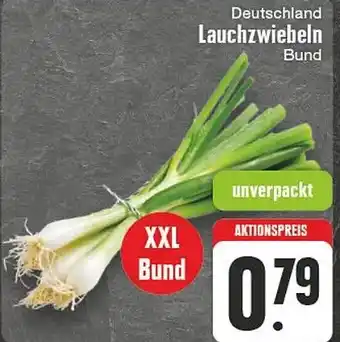 Edeka DE Deutschland Lauchzwiebeln Bund aanbieding