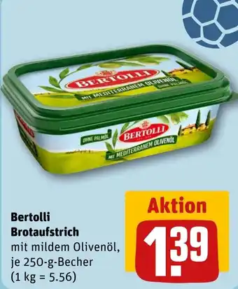 Rewe DE Bertolli Brotaufstrich aanbieding