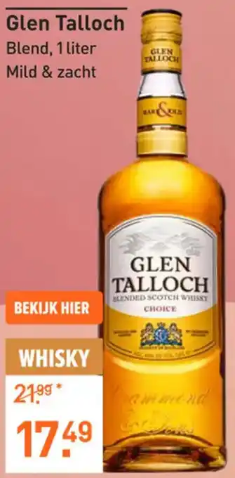 Gall & Gall Glen Talloch Blend, 1 liter aanbieding