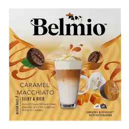 Koffievoordeel.nl Belmio Caramel Macchiato - 2 x 8 Dolce Gusto cups aanbieding